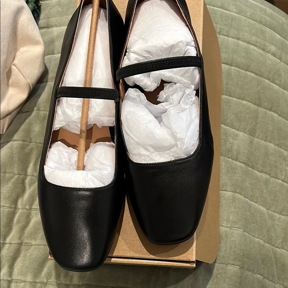 Madewell Black Greta Mary Jane flats size 11 NIB - Picture 4 of 4